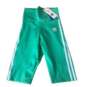 Adidas women high waisted short tights.
